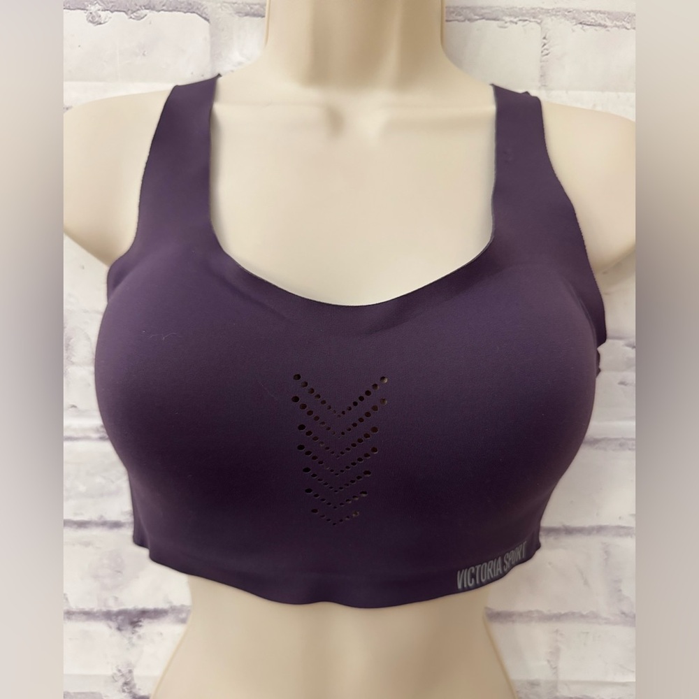 Victoria Sport Angel Max Victoria’s Secret Purple Sports Bra 34C Vented Wireless